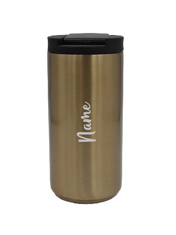 Anti-slip Tumbler - 380ml Golden Coffee Travel Mug